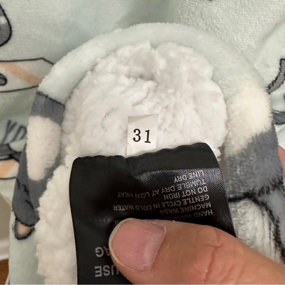 THREE POODLE Wearable Blanket Hoodie Oversized Sherpa Sweatshirt Blanket sizes - Picture 7 of 7